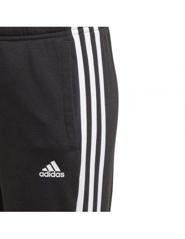 Adidas Παιδικό Παντελόνι Φόρμας Μαύρο Essentials 3-Stripes GN4054