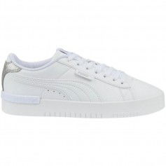 Puma Jada Distressed Γυναικεία Sneakers Λευκά 387621-02