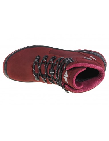 4F H4Z21-OBDH253-60S Γυναικεία Ορειβατικά Μποτάκια Κόκκινα