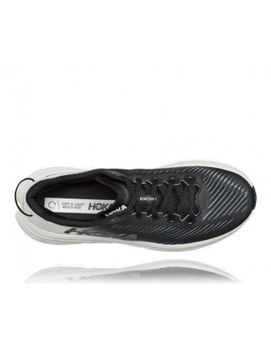 Hoka Rincon 3 1119395-BWHT Ανδρικά Αθλητικά Παπούτσια Running Μαύρα
