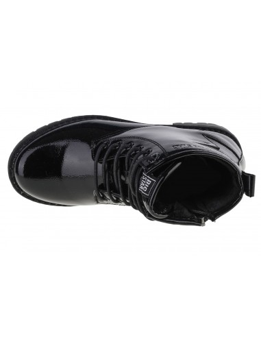 Big Star Παιδικά Αρβυλάκια από Λουστρίνι με Κορδόνια Μαύρα II374045