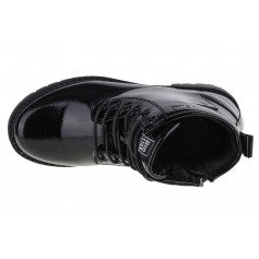 Big Star Παιδικά Αρβυλάκια από Λουστρίνι με Κορδόνια Μαύρα II374045