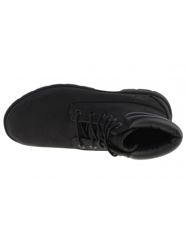 Timberland Linden Woods 6 In Δερμάτινα Γυναικεία Αρβυλάκια με Μεσαίο Τακούνι Μαύρα A2M28