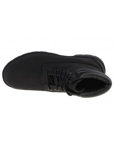 Timberland Linden Woods 6 In Δερμάτινα Γυναικεία Αρβυλάκια με Μεσαίο Τακούνι Μαύρα A2M28