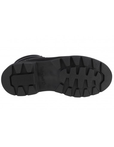 Timberland Linden Woods 6 In Δερμάτινα Γυναικεία Αρβυλάκια με Μεσαίο Τακούνι Μαύρα A2M28