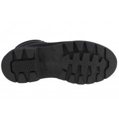 Timberland Linden Woods 6 In Δερμάτινα Γυναικεία Αρβυλάκια με Μεσαίο Τακούνι Μαύρα A2M28