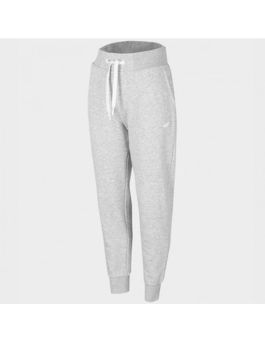 4F Παντελόνι Γυναικείας Φόρμας με Λάστιχο Γκρι H4Z22-SPDD351-27M