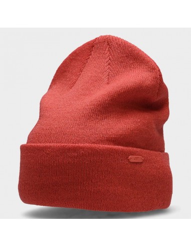 4f 4F Beanie Ανδρικός Σκούφος Πλεκτός σε Κόκκινο χρώμα H4Z22-CAU002-62S