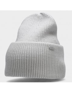 4F Beanie Ανδρικός Σκούφος σε Γκρι χρώμα H4Z22-CAD007-27M