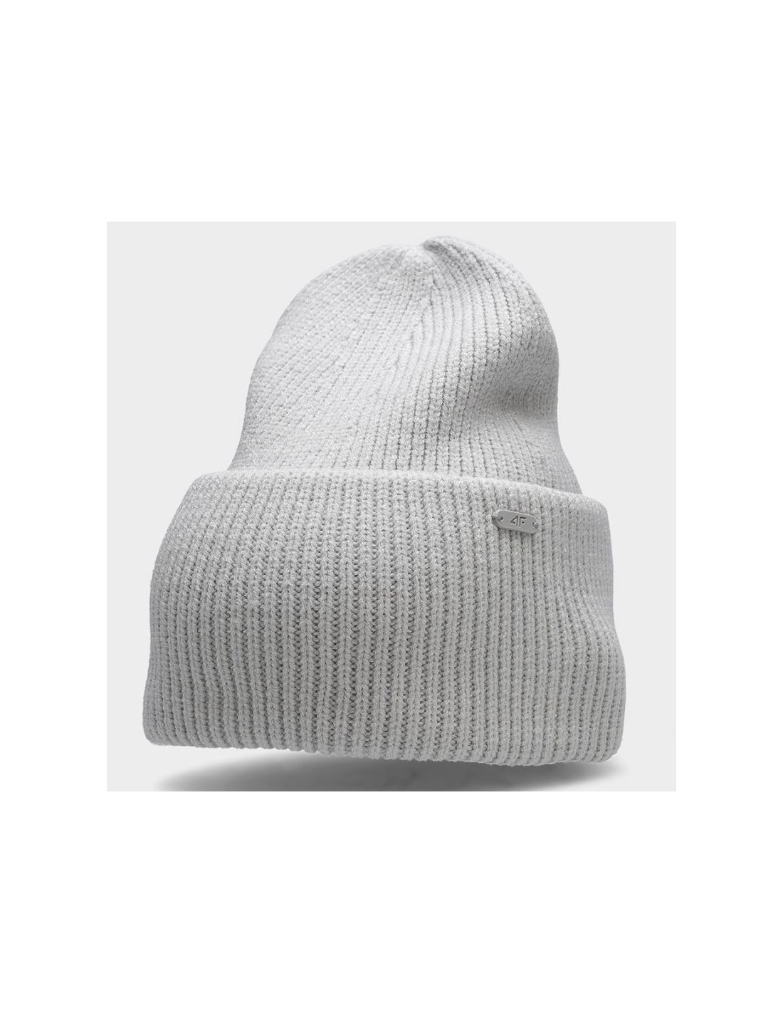 4F Beanie Ανδρικός Σκούφος σε Γκρι χρώμα H4Z22-CAD007-27M