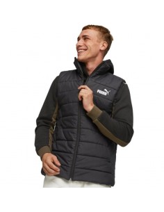 Puma Essentials Αμάνικο Ανδρικό Μπουφάν Puffer Αδιάβροχο και Αντιανεμικό Μαύρο 848939-01