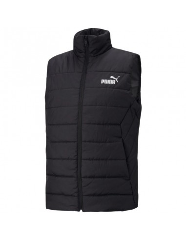Puma Essentials Αμάνικο Ανδρικό Μπουφάν Puffer Αδιάβροχο και Αντιανεμικό Μαύρο 848939-01