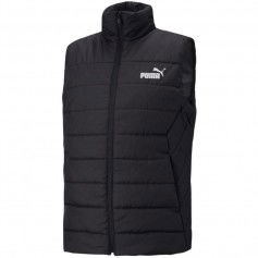Puma Essentials Αμάνικο Ανδρικό Μπουφάν Puffer Αδιάβροχο και Αντιανεμικό Μαύρο 848939-01
