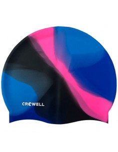 Crowell KOL.17 Σκουφάκι Κολύμβησης Ενηλίκων από Σιλικόνη Πολύχρωμο