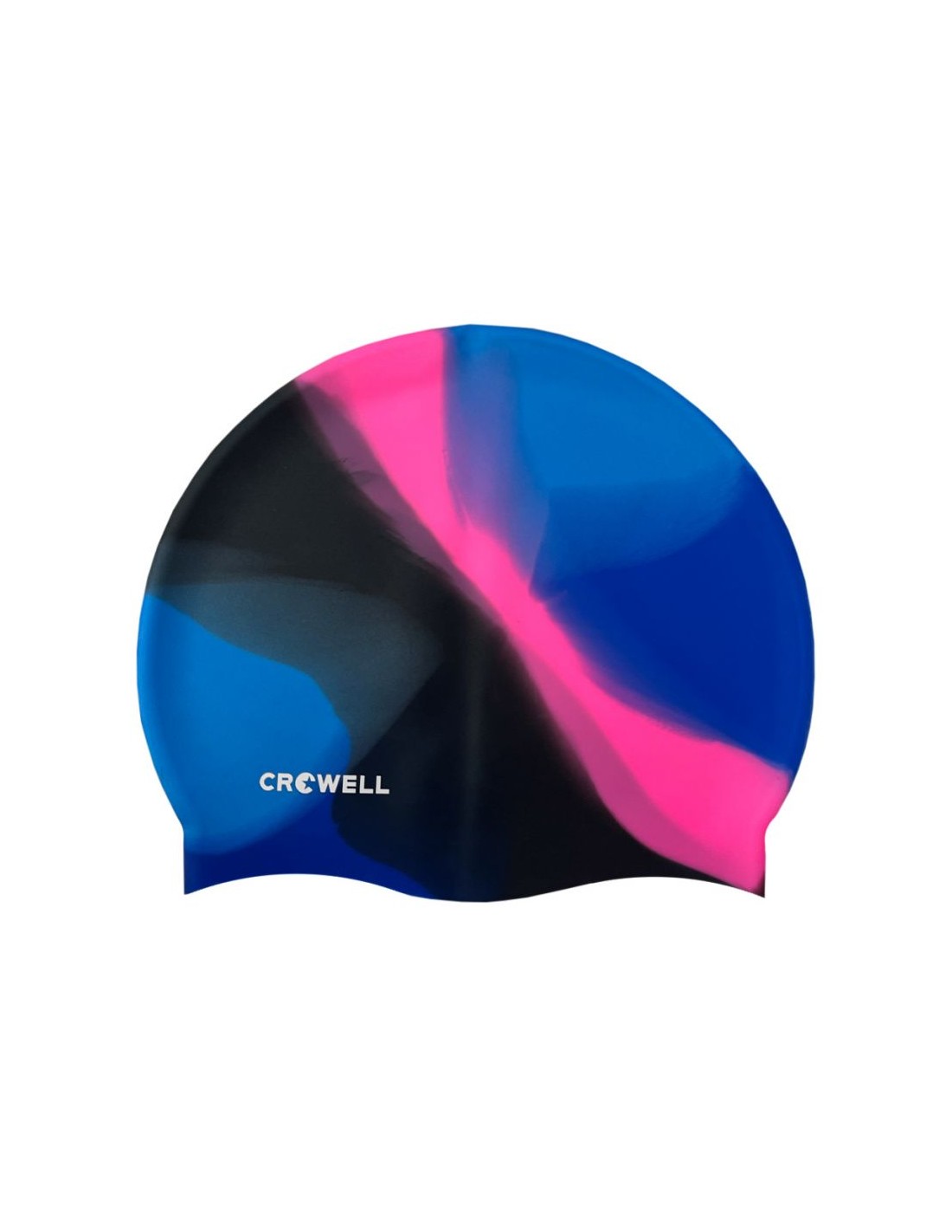 Crowell KOL.17 Σκουφάκι Κολύμβησης Ενηλίκων από Σιλικόνη Πολύχρωμο