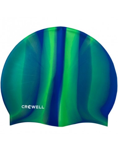 Crowell KOL.12 Σκουφάκι Κολύμβησης Ενηλίκων από Σιλικόνη Πολύχρωμο
