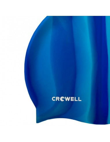 Crowell KOL.13 Σκουφάκι Κολύμβησης Ενηλίκων από Σιλικόνη Μπλε