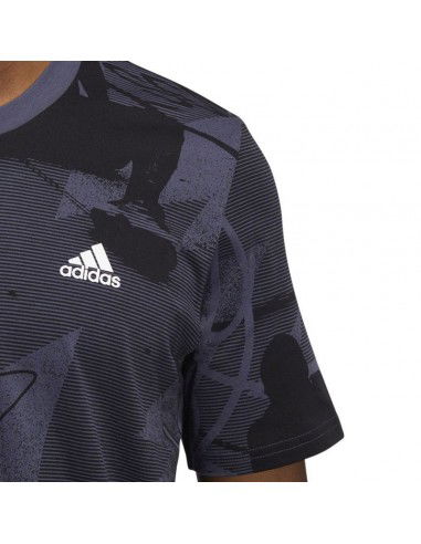 Adidas Iginite Ανδρικό T-shirt Graphite με Στάμπα HK6725