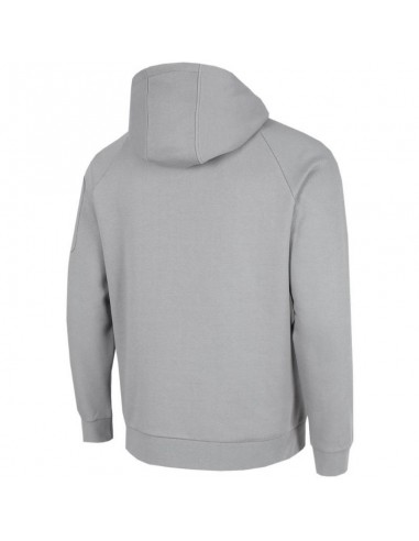 4F Ανδρικό Φούτερ με Κουκούλα Γκρι H4Z22-BLM022-27S