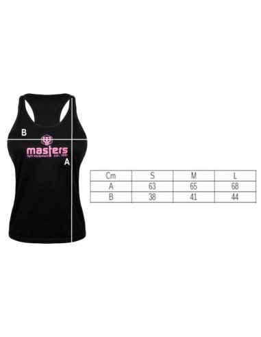 Sport Masters 061703 Αμάνικη Γυναικεία Αθλητική Μπλούζα Μαύρη