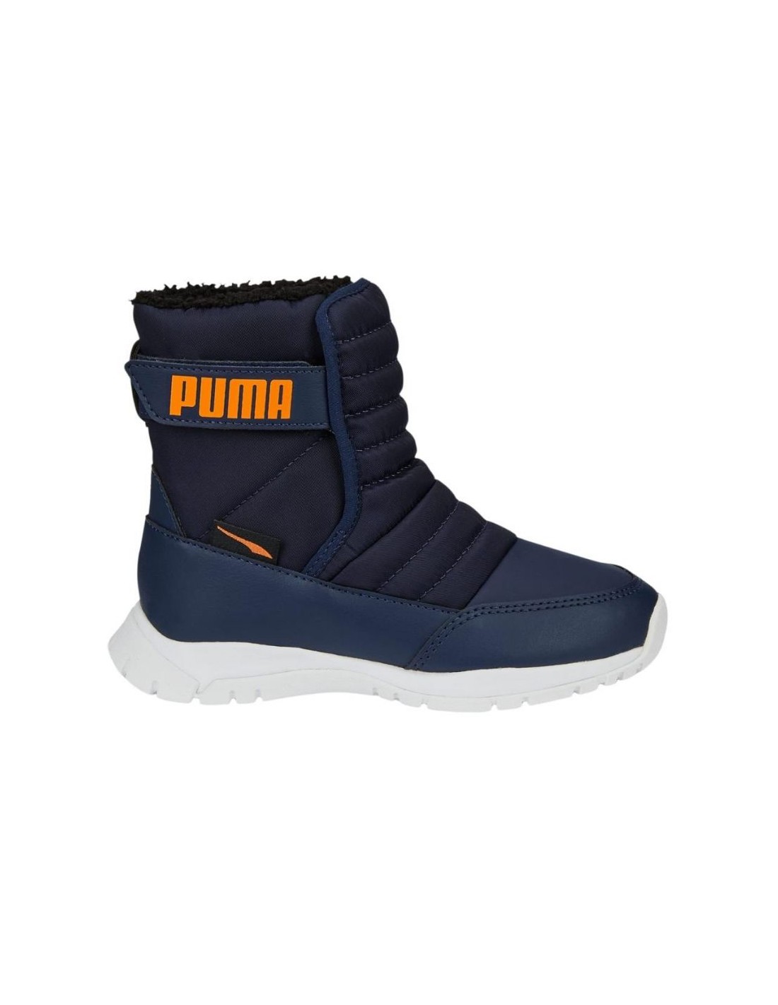 Puma Nieve Wtr Παιδικά Μποτάκια Χιονιού με Σκρατς Μπλε 380745-06