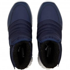 Puma Nieve Wtr Παιδικά Μποτάκια Χιονιού με Σκρατς Μπλε 380745-06