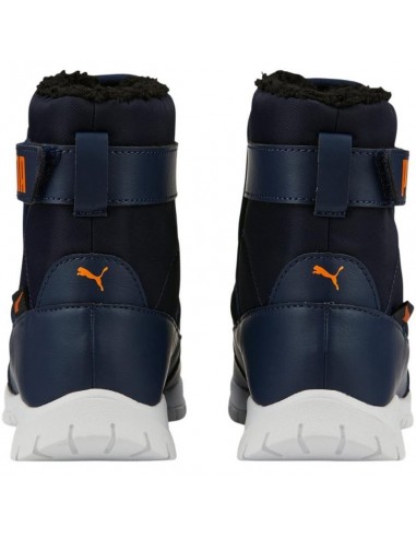 Puma Nieve Wtr Παιδικά Μποτάκια Χιονιού με Σκρατς Μπλε 380745-06