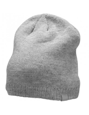 4F Beanie Γυναικείος Σκούφος Πλεκτός σε Γκρι χρώμα H4Z22-CAD001-27M