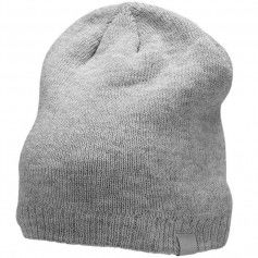 4F Beanie Γυναικείος Σκούφος Πλεκτός σε Γκρι χρώμα H4Z22-CAD001-27M