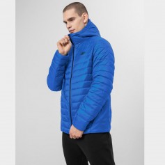 4F Ανδρικό Χειμωνιάτικο Μπουφάν Puffer Μπλε H4Z22-KUMP004-36S