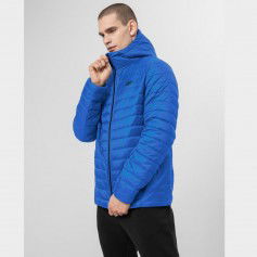 4F Ανδρικό Χειμωνιάτικο Μπουφάν Puffer Μπλε H4Z22-KUMP004-36S
