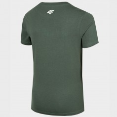4F Παιδικό T-shirt Χακί HJZ22-JTSM003-46S