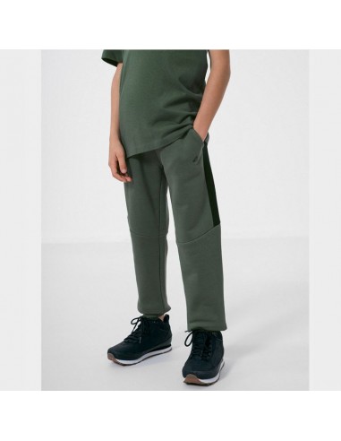 4F Παιδικό Παντελόνι Φόρμας Χακί HJZ22-JSPMD002-46S