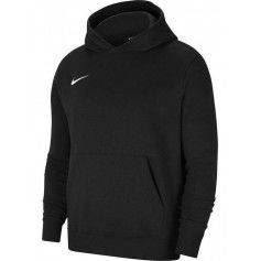 Nike Fleece Παιδικό Φούτερ με Κουκούλα και Τσέπες Μαύρο Park 20 CW6896-010