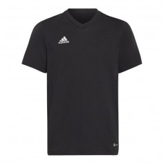 Adidas Entrada 22 Jr Παιδικό T-shirt Μαύρο HC0443