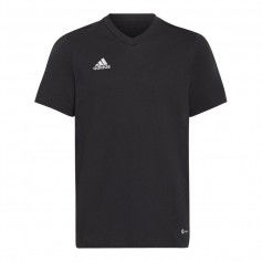 Adidas Entrada 22 Jr Παιδικό T-shirt Μαύρο HC0443
