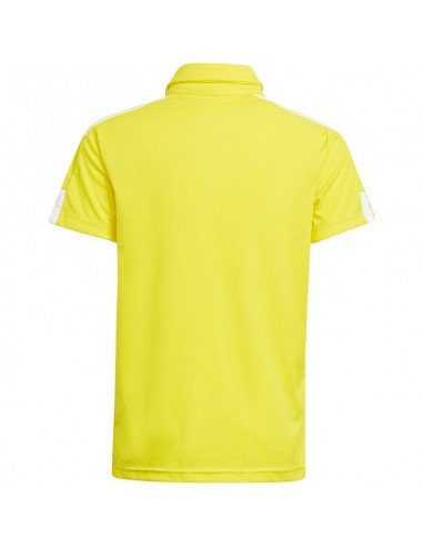 Adidas Παιδικό Καλοκαιρινό Polo Κοντομάνικο Κίτρινο Squadra GP6426
