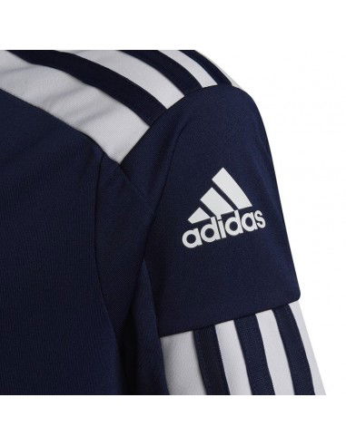 Adidas Παιδικό Καλοκαιρινό Polo Κοντομάνικο Navy Μπλε Squadra HC6274