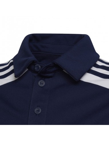 Adidas Παιδικό Καλοκαιρινό Polo Κοντομάνικο Navy Μπλε Squadra HC6274
