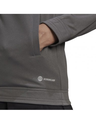 Adidas Entrada 22 Γυναικεία Ζακέτα Φούτερ Γκρι H57527
