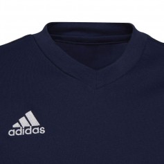 Adidas Entrada 22 Jr Παιδικό T-shirt Navy Μπλε HC0445
