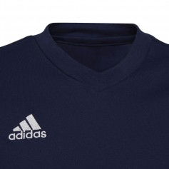 Adidas Entrada 22 Jr Παιδικό T-shirt Navy Μπλε HC0445
