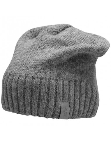 4F Beanie Γυναικείος Σκούφος Πλεκτός σε Γκρι χρώμα H4Z22-CAD015-25S