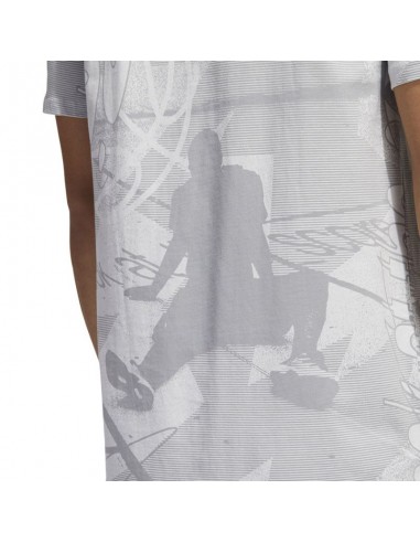 Adidas Iginite Ανδρικό T-shirt Γκρι με Στάμπα HL0087