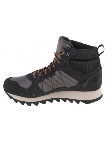Merrell Alpine Ανδρικά Μποτάκια Μαύρα J004289