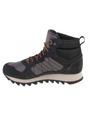 Merrell Alpine Ανδρικά Μποτάκια Μαύρα J004289