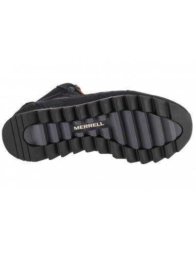 Merrell Alpine Ανδρικά Μποτάκια Μαύρα J004289