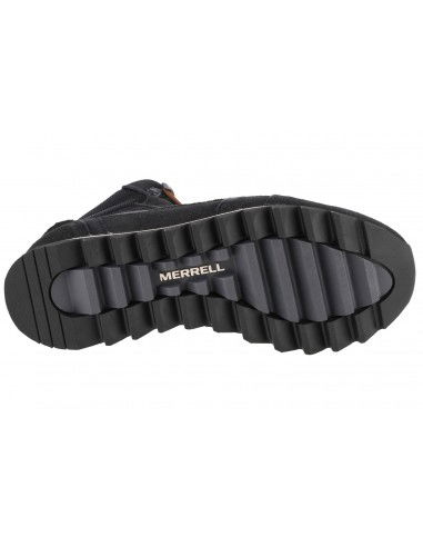 Merrell Alpine Ανδρικά Μποτάκια Μαύρα J004289