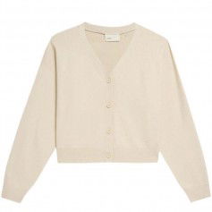 Outhorn Γυναικεία Πλεκτή Ζακέτα σε Μπεζ Χρώμα HAW22-TSWEF001-11S