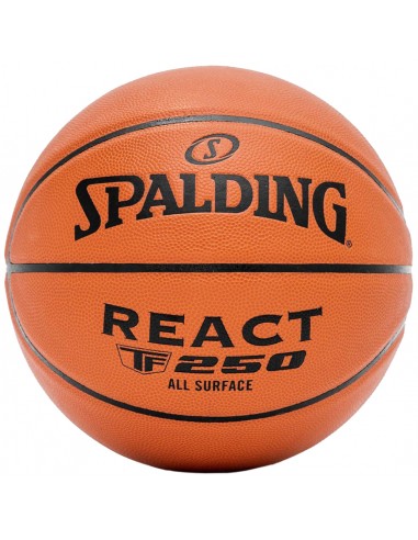 Spalding React TF-250 Μπάλα Μπάσκετ Indoor / Outdoor 76-802Z